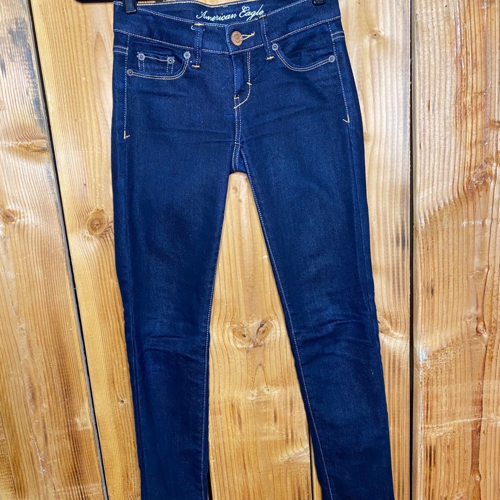 American Eagle Dark Wash Skinny Jeans